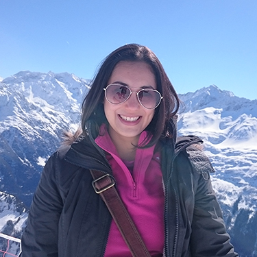 Rosa in the alps