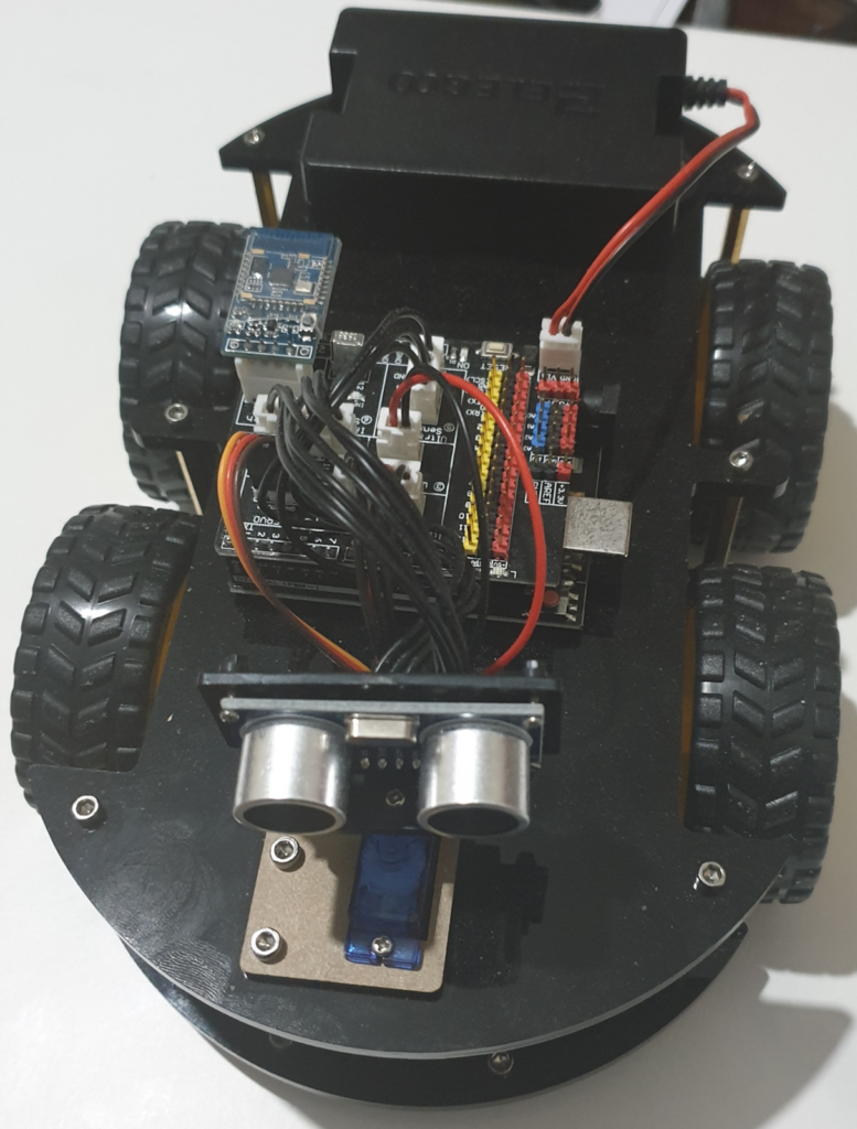 A small robot car