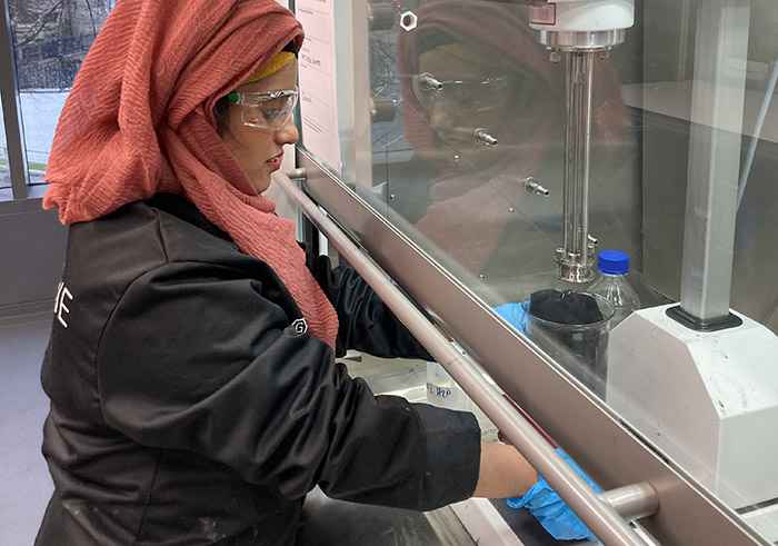 Dr Beenish Siddique, whose start-up AEH Innovative Hydrogel benefited from the EDRF Bridging the Gap programme