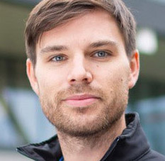 Portrait shot of Dr Liam Britnell