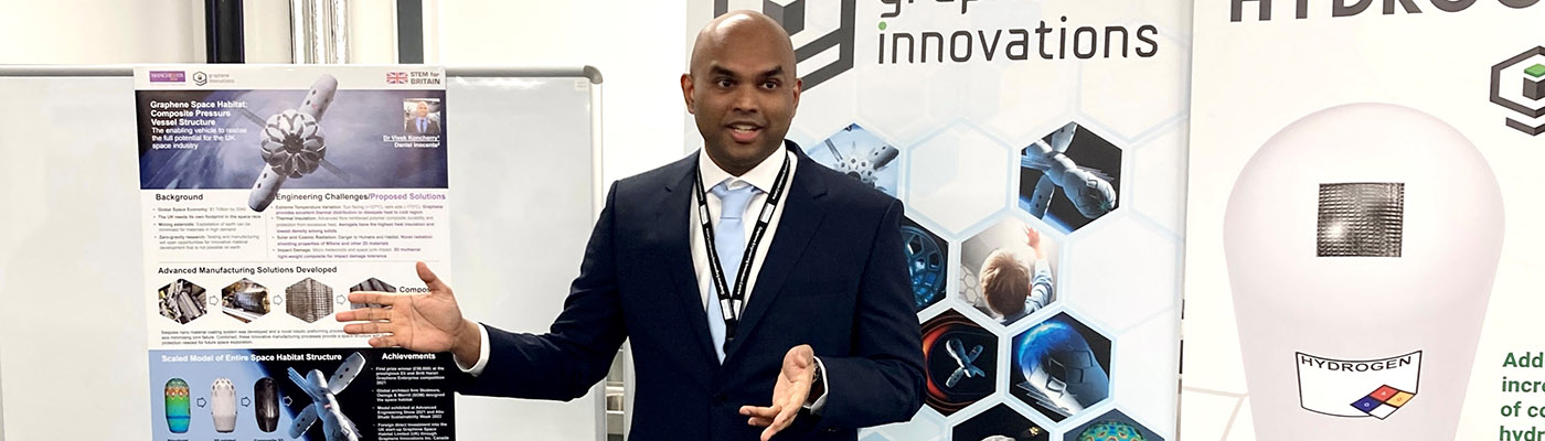 Dr Vivek Koncherry - graphene inventor