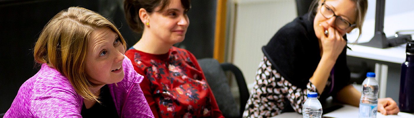 Women in Engineering event - Natalie Parish, Kate Smith and Alice Larkin speaking on a panel
