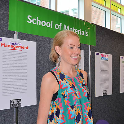 Patsy representing the School at a recent University Open Day