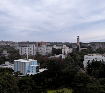 A photograph depicting the National Tsing Hua University
