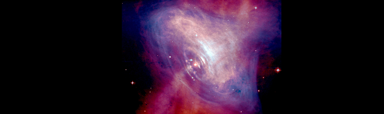 purple and white nebula
