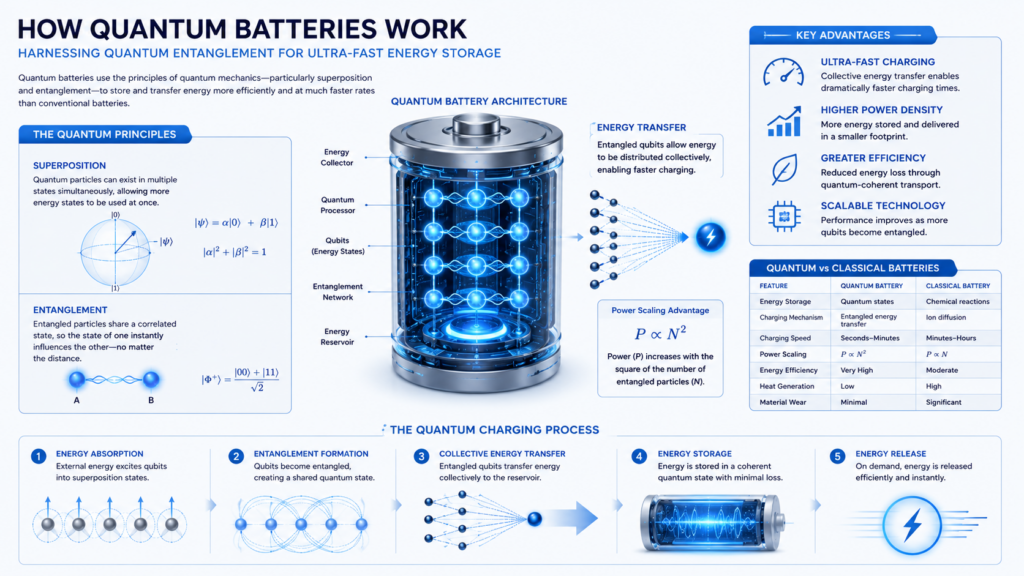 Quantum Batteries Could Revolutionize Energy Storage Faster Than ...