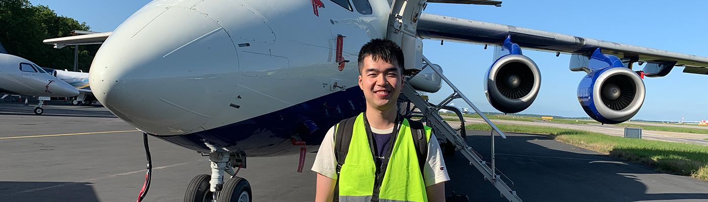 Flying high: Prestigious award for ‘outstanding’ student Chenjie Yu