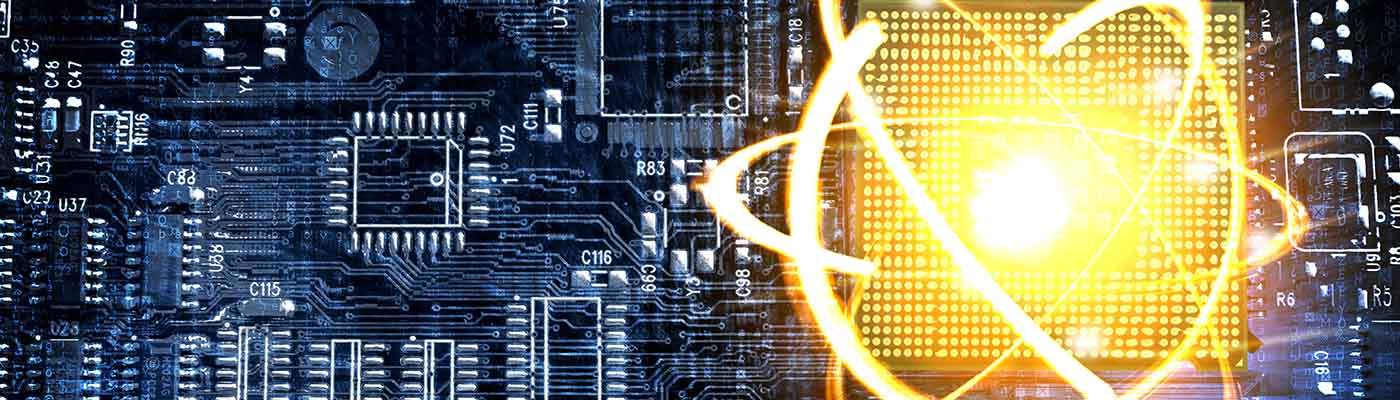 Electrons and qubits: Explaining quantum computing