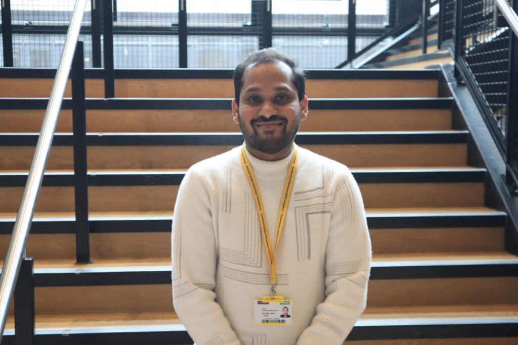PhD researcher Sonu Sudhikumar