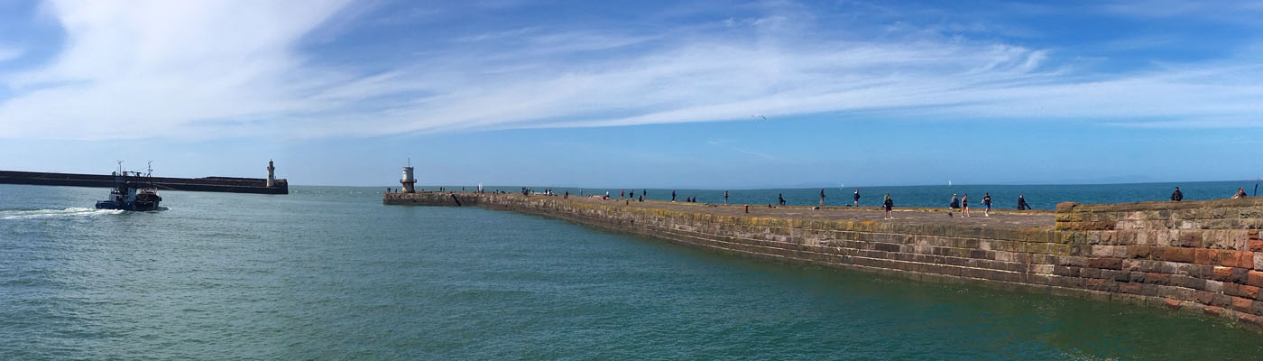 Anglers in Whitehaven